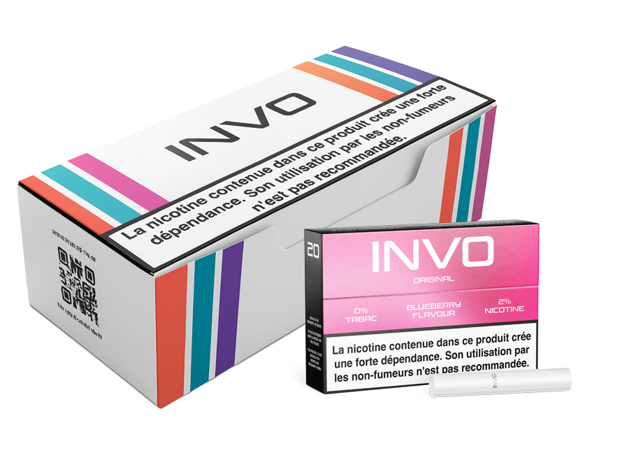 Cartouche Invo Blueberry Original (10 x 20 sticks)