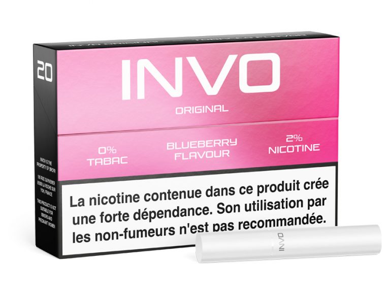 Cartouche Invo Blueberry Original (10 x 20 sticks)