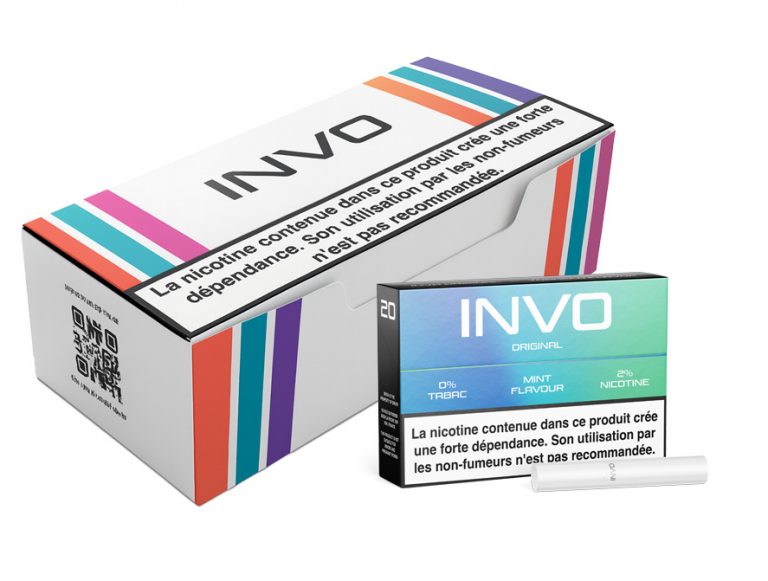 Cartouche Invo Menthe Original (10 x 20 sticks)