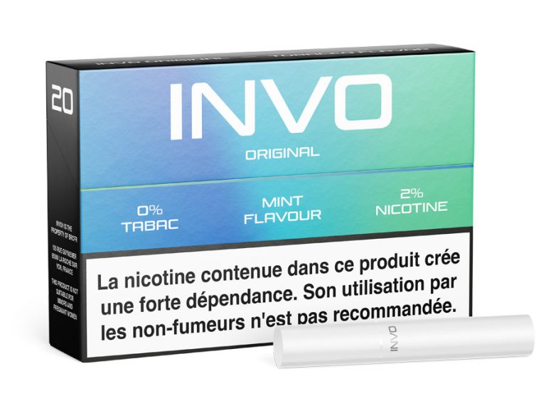 Cartouche Invo Menthe Original (10 x 20 sticks)