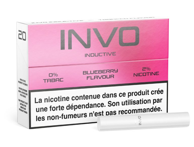 Cartouche Invo Blueberry Inductive (10 x 20 sticks)