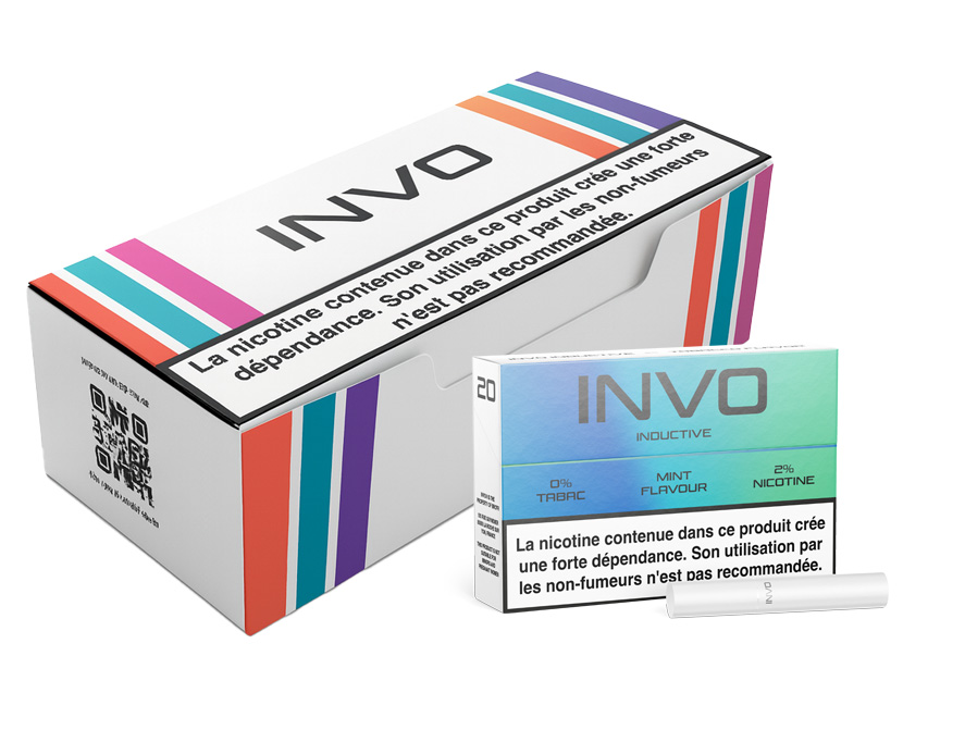Cartouche Invo Menthe Inductive (10 x 20 sticks)