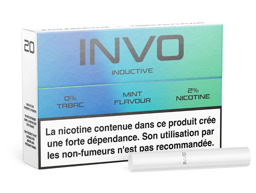 Cartouche Invo Menthe Inductive (10 x 20 sticks)